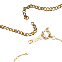 壊れたジュエリー　切れたネックレス　K18　18金　買取　大黒屋