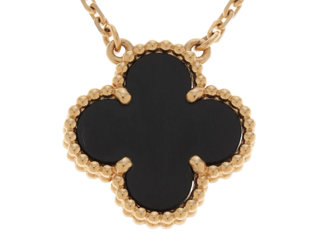 ヴァンクリーフ＆アーペル　ヴィンテージアルハンブラネックレス　高額買取　大黒屋